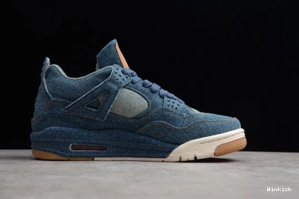 AIR LEVI'S DENIM AO2571-401 JORDAN NIKE 4 X 1005
